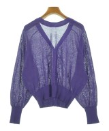 green label relaxing（グリーンレーベルリラクシング）カーディガン 紫 サイズ:F レディース/2200614608090