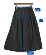 green label relaxing（グリーンレーベルリラクシング）ロング・マキシ丈スカート 黒 サイズ:36(S位) レディース/2200629414082