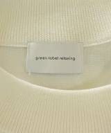 green label relaxing（グリーンレーベルリラクシング）ニット・セーター 白 サイズ:F レディース/2200630530016
