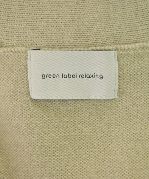 green label relaxing（グリーンレーベルリラクシング）カーディガン ベージュ サイズ:F レディース/2200630530023