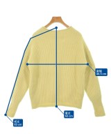 green label relaxing（グリーンレーベルリラクシング）ニット・セーター 黄 サイズ:F レディース/2200633672027