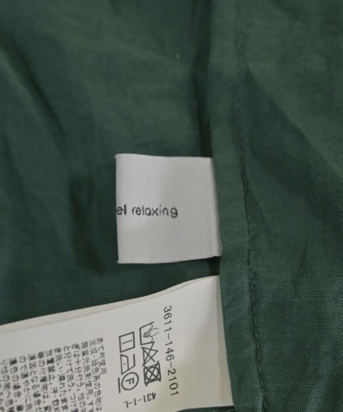 green label relaxing（グリーンレーベルリラクシング）ブラウス 緑 サイズ:F レディース/2200633950033
