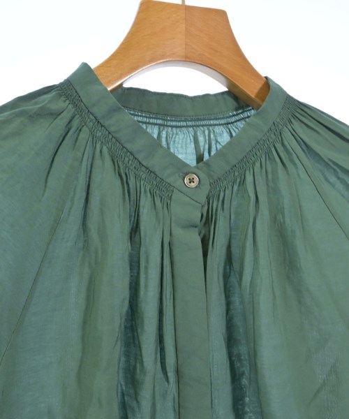 green label relaxing（グリーンレーベルリラクシング）ブラウス 緑 サイズ:F レディース/2200633950033