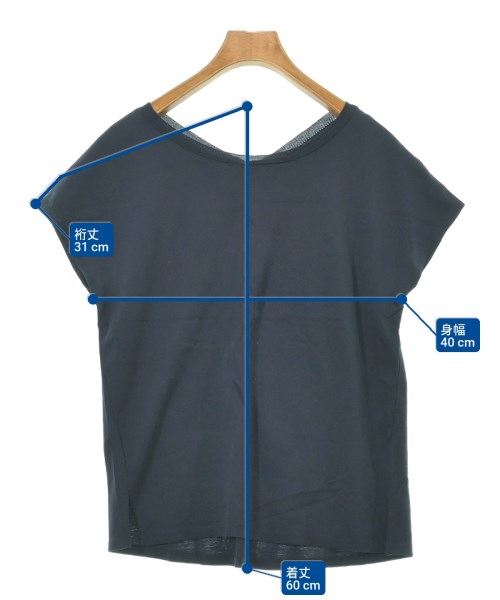 green label relaxing（グリーンレーベルリラクシング）Tシャツ・カットソー 紺 サイズ:F レディース/2200619098148