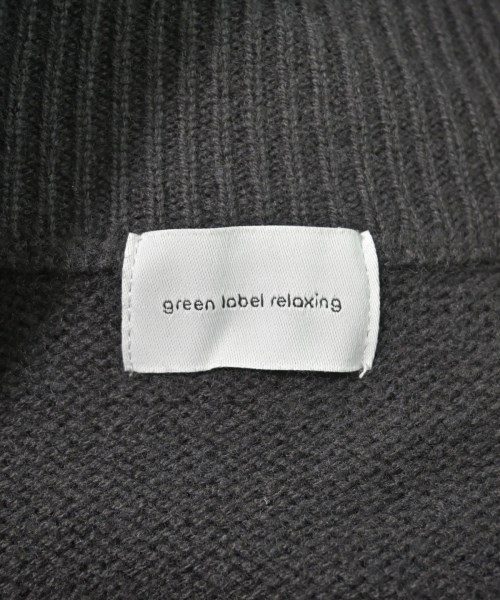 green label relaxing（グリーンレーベルリラクシング）カーディガン グレー サイズ:F レディース/2200620440066