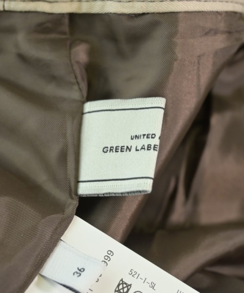 green label relaxing（グリーンレーベルリラクシング）スラックス 茶 サイズ:36(S位) レディース/2200621080025