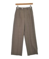 green label relaxing（グリーンレーベルリラクシング）スラックス 茶 サイズ:36(S位) レディース/2200621080025