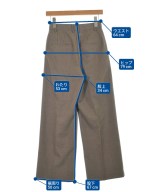 green label relaxing（グリーンレーベルリラクシング）スラックス 茶 サイズ:36(S位) レディース/2200621080025