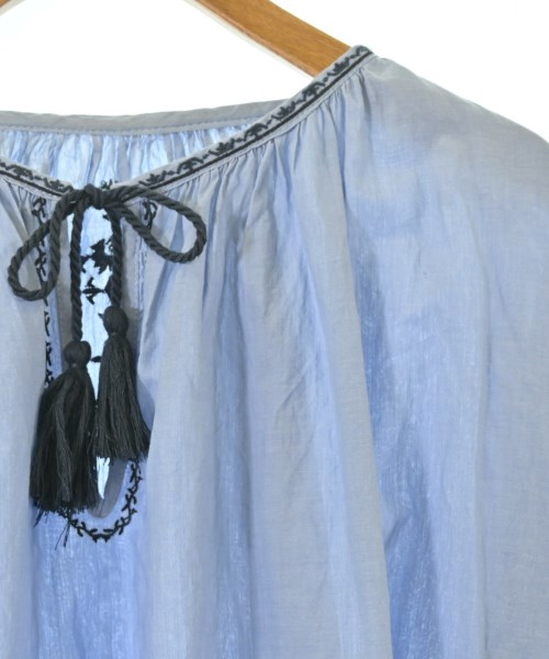 green label relaxing（グリーンレーベルリラクシング）ブラウス 青 サイズ:F レディース/2200630236024