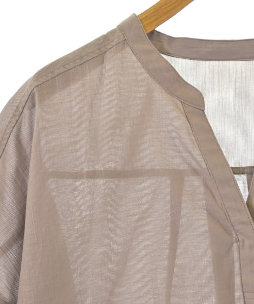 green label relaxing（グリーンレーベルリラクシング）ブラウス 茶 サイズ:F レディース/2200630236031