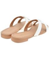 green label relaxing（グリーンレーベルリラクシング）サンダル 白 サイズ:S(-22.5cm位) レディース/2200632503032