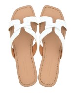 green label relaxing（グリーンレーベルリラクシング）サンダル 白 サイズ:S(-22.5cm位) レディース/2200632503032