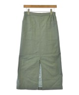 green label relaxing（グリーンレーベルリラクシング）ロング・マキシ丈スカート カーキ サイズ:38(M位) レディース/2200606562027