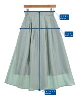 green label relaxing（グリーンレーベルリラクシング）ロング・マキシ丈スカート 緑 サイズ:36(S位) レディース/2200608014067