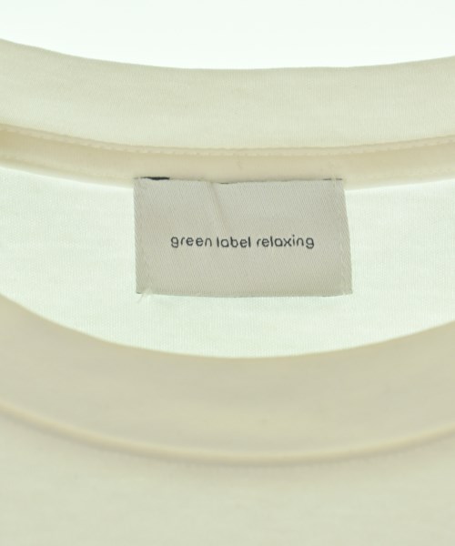 green label relaxing（グリーンレーベルリラクシング）Tシャツ・カットソー 白 サイズ:38(M位) レディース/2200602715069