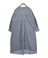 green label relaxing（グリーンレーベルリラクシング）シャツワンピース 紺 サイズ:F レディース/2200607672015