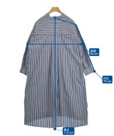 green label relaxing（グリーンレーベルリラクシング）シャツワンピース 紺 サイズ:F レディース/2200607672015