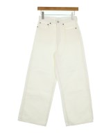 green label relaxing（グリーンレーベルリラクシング）デニムパンツ 白 サイズ:34(XS位) レディース/2200609215043