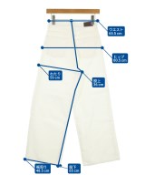 green label relaxing（グリーンレーベルリラクシング）デニムパンツ 白 サイズ:34(XS位) レディース/2200609215043