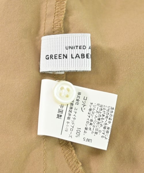 green label relaxing（グリーンレーベルリラクシング）カジュアルシャツ ベージュ サイズ:F レディース/2200605565029