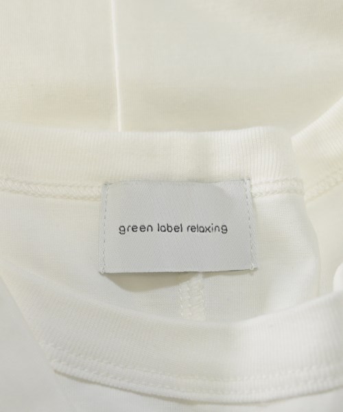 green label relaxing（グリーンレーベルリラクシング）Tシャツ・カットソー 白 サイズ:F レディース/2200608253206