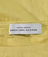 green label relaxing（グリーンレーベルリラクシング）Tシャツ・カットソー 黄 サイズ:F レディース/2200607655063
