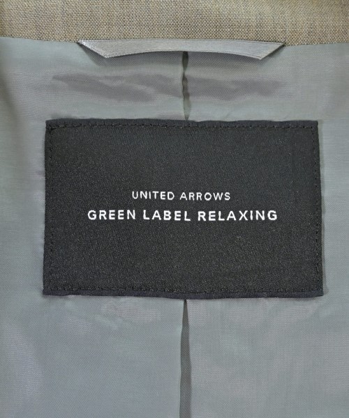 green label relaxing（グリーンレーベルリラクシング）ジャケット カーキ サイズ:36(S位) レディース/2200610078026