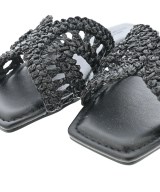 green label relaxing（グリーンレーベルリラクシング）サンダル 黒 サイズ:S(22.5cm位) レディース/2200606111256