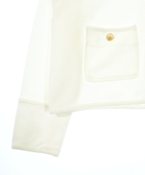 green label relaxing（グリーンレーベルリラクシング）ノーカラージャケット 白 サイズ:-(M位) レディース/2200608589022