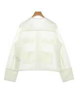 green label relaxing（グリーンレーベルリラクシング）ノーカラージャケット 白 サイズ:-(M位) レディース/2200608589022