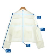 green label relaxing（グリーンレーベルリラクシング）ノーカラージャケット 白 サイズ:-(M位) レディース/2200608589022