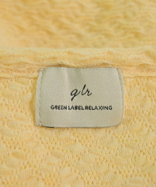 green label relaxing（グリーンレーベルリラクシング）カーディガン 黄 サイズ:-(M位) レディース/2200608738079