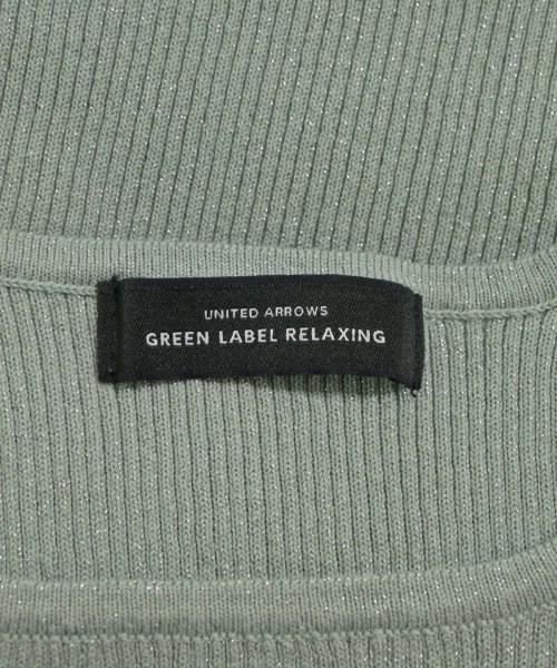 green label relaxing（グリーンレーベルリラクシング）ニット・セーター 青 サイズ:F レディース/2200608421063