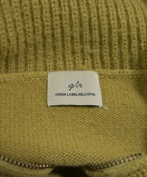 green label relaxing（グリーンレーベルリラクシング）ニット・セーター 緑 サイズ:F レディース/2200608421070
