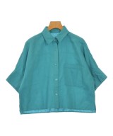 green label relaxing（グリーンレーベルリラクシング）カジュアルシャツ 青 サイズ:F レディース/2200609495087