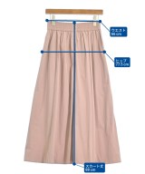 green label relaxing（グリーンレーベルリラクシング）ロング・マキシ丈スカート ピンク サイズ:-(M位) レディース/2200610711053