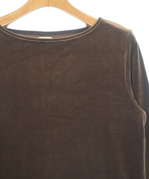 green label relaxing（グリーンレーベルリラクシング）Tシャツ・カットソー 茶 サイズ:F レディース/2200611052148