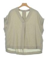 green label relaxing（グリーンレーベルリラクシング）ブラウス ベージュ サイズ:F レディース/2200611100030