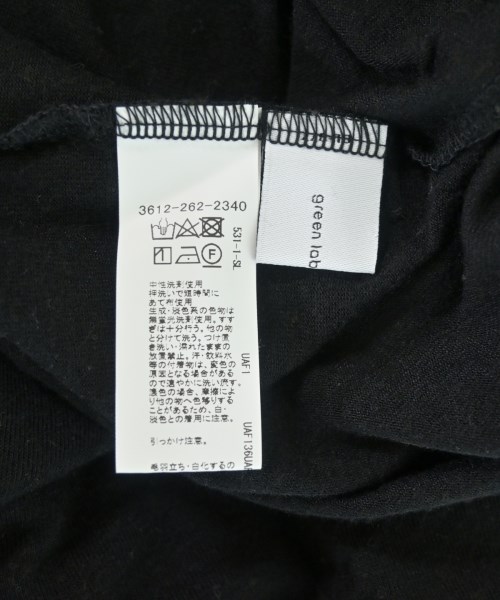green label relaxing（グリーンレーベルリラクシング）Tシャツ・カットソー 黒 サイズ:-(XS位) レディース/2200612216020