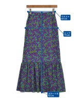 green label relaxing（グリーンレーベルリラクシング）ロング・マキシ丈スカート 緑 サイズ:36(S位) レディース/2200615104041