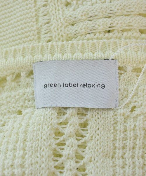 green label relaxing（グリーンレーベルリラクシング）カーディガン 白 サイズ:F レディース/2200612144187