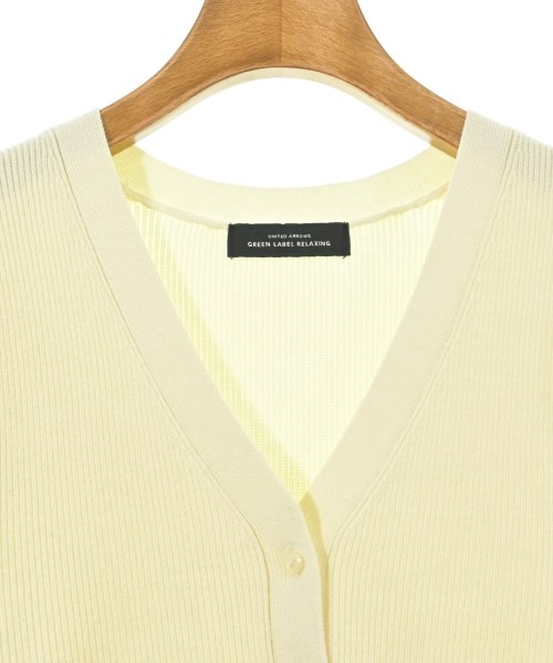 green label relaxing（グリーンレーベルリラクシング）カーディガン 白 サイズ:F レディース/2200611126054