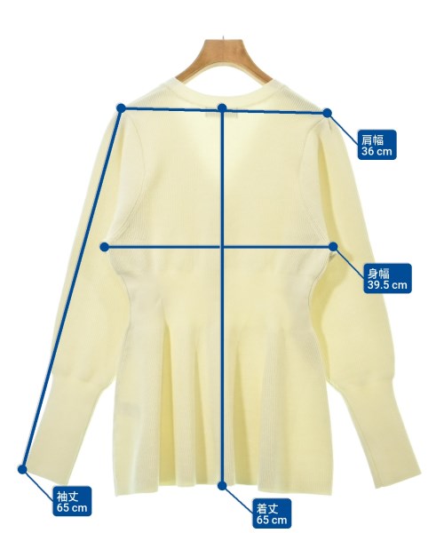 green label relaxing（グリーンレーベルリラクシング）カーディガン 白 サイズ:F レディース/2200611126054