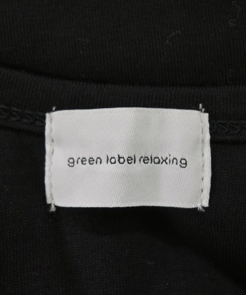 green label relaxing（グリーンレーベルリラクシング）Tシャツ・カットソー 黒 サイズ:F レディース/2200612197039