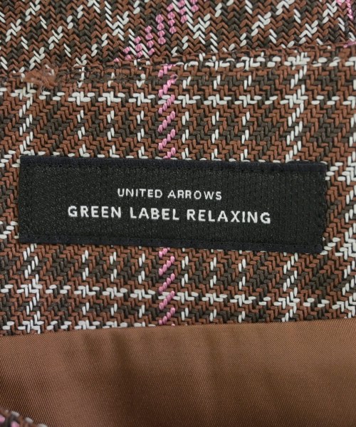 green label relaxing（グリーンレーベルリラクシング）ロング・マキシ丈スカート 茶 サイズ:36(S位) レディース/2200612827189