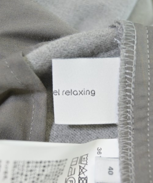 green label relaxing（グリーンレーベルリラクシング）スラックス グレー サイズ:40(M位) レディース/2200612974081