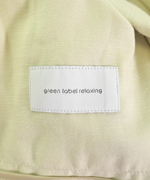 green label relaxing（グリーンレーベルリラクシング）トレンチコート 緑 サイズ:38(M位) レディース/2200615680019