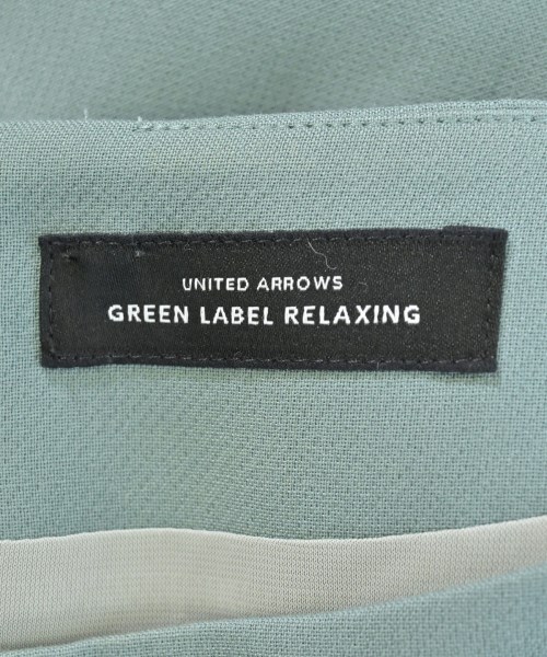 green label relaxing（グリーンレーベルリラクシング）ワンピース 青 サイズ:1(S位) レディース/2200615836096