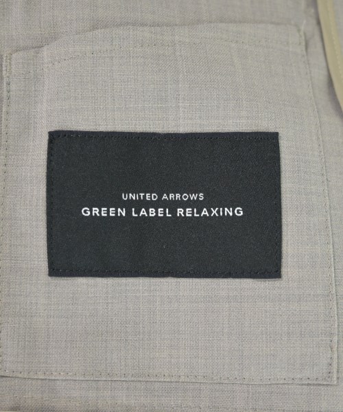 green label relaxing（グリーンレーベルリラクシング）ノーカラージャケット グレー サイズ:36(S位) レディース/2200608263014