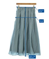 green label relaxing（グリーンレーベルリラクシング）ロング・マキシ丈スカート 青 サイズ:-(S位) レディース/2200612269019